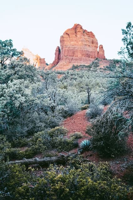 hiking trail in Sedona, Arizona