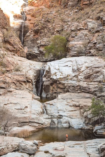 Seven Falls hiking trail near Tucson, Arizona.