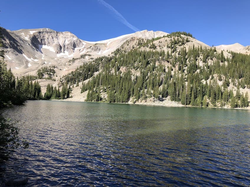 Thomas Lakes on the hike to Mount Sopris. 