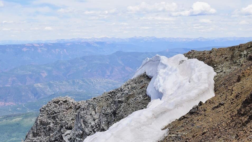 Mount Sopris summit in Colorado.