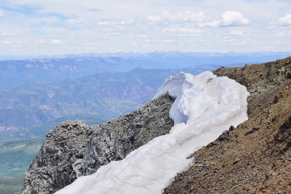Mount Sopris summit, Colorado.