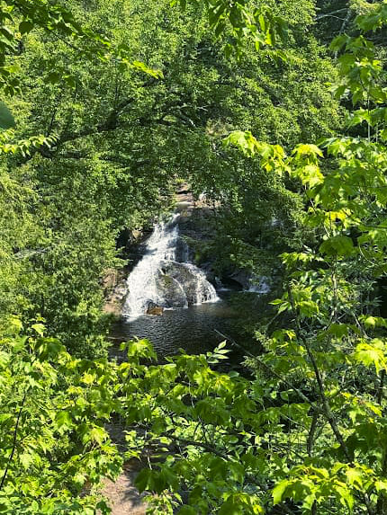 Shining Cloud Falls along the Big Carp River Trail