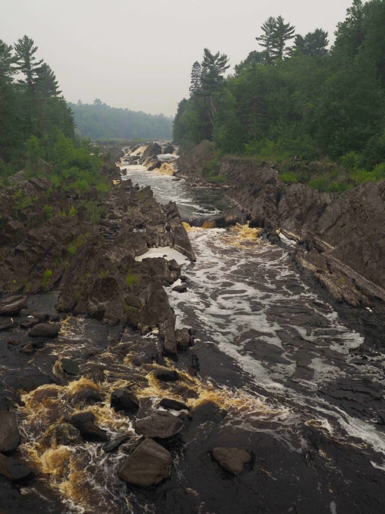 St. Louis River at Jay Cooke State Park.