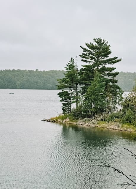Clark Lake at Ottawa National Forest's Sylvania Wilderness.
