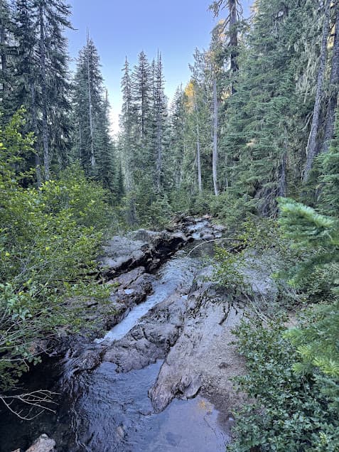 Creek on Snowgrass Trail, Goat Rocks Wilderness